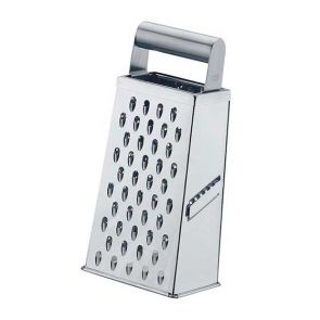 Gefu Cubo Four Way Stainless Steel Cheese Grater