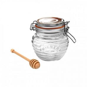 Kilner Honey Pot with Wooden Dipper 400ml