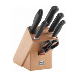 Zwilling Henckels Pure Wood Knife Block 7pc Set